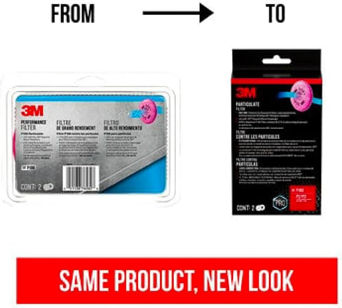 3M particulate filters P100 #2091/07000, One Size