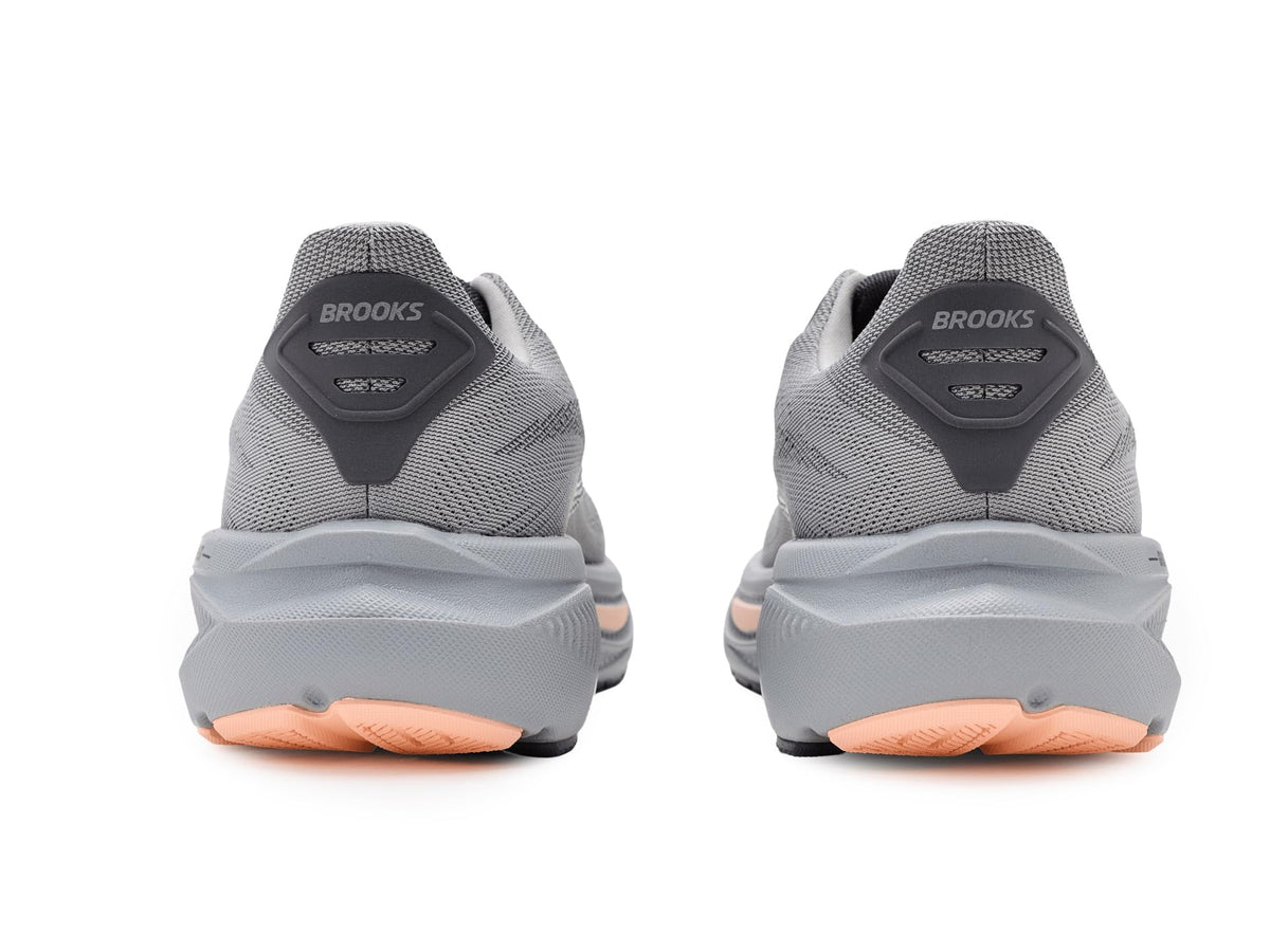 Brooks Women's Ghost 17 Alloy/Blackened Pearl/Peach 9 Medium