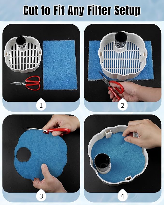 Pawfly Aquarium Filter Floss Roll