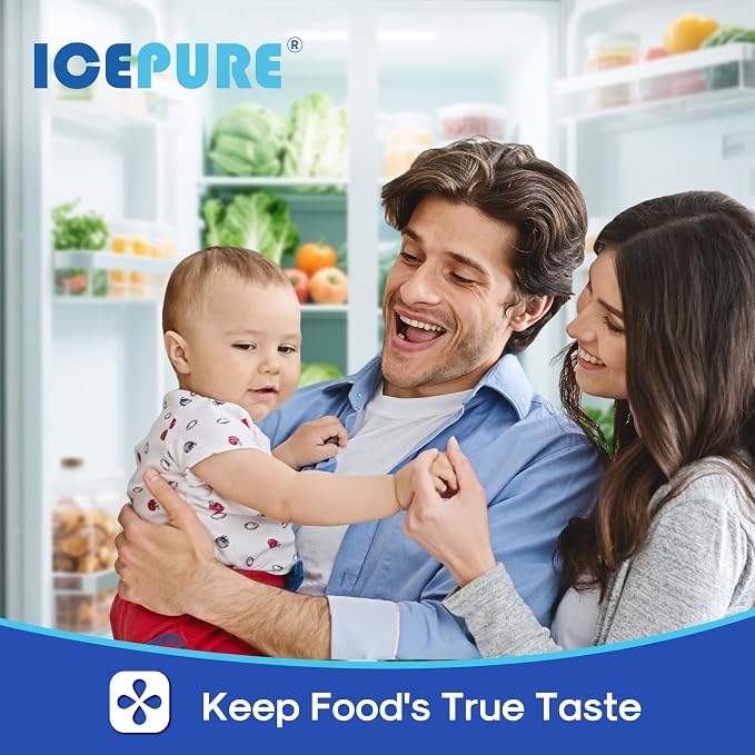 ICEPURE Replacement for Whirlpool AIR1 Refrigerator Air Filter, Compatible