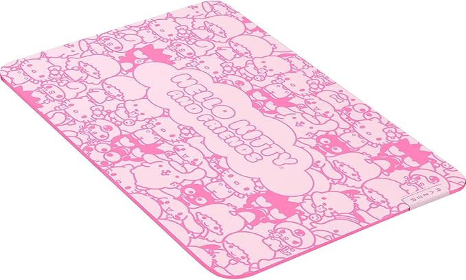 Razer Gigantus V2 Cloth Gaming Mouse Pad (Medium): Textured MicroWeave Cloth Surface - Thick, High-Density Rubber Foam - Non Slip Base - Hello Kitty & Friends Edition