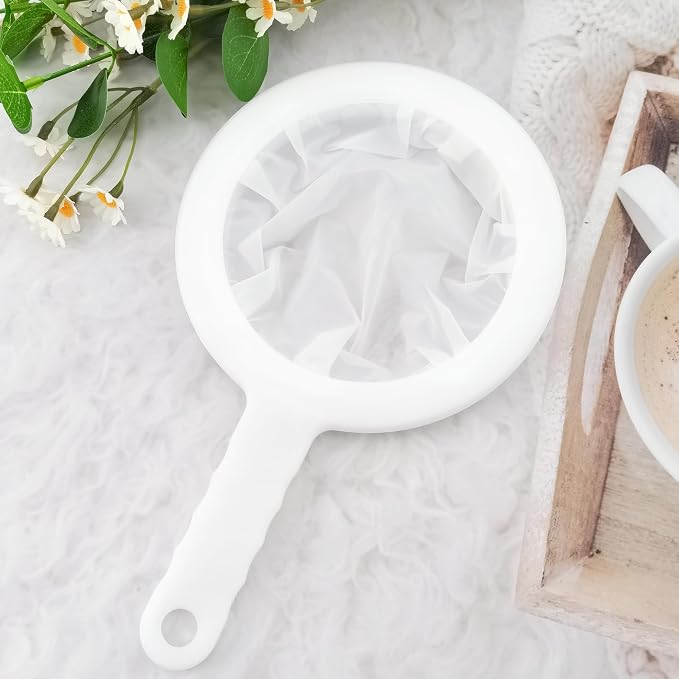 Quacc Nylon Fine Mesh Strainer Plastic Net Strainer 200 Mesh Kitchen Sieve