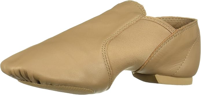 Capezio womens Series Jazz Slip loafers shoes, Caramel, 3.5 Wide US