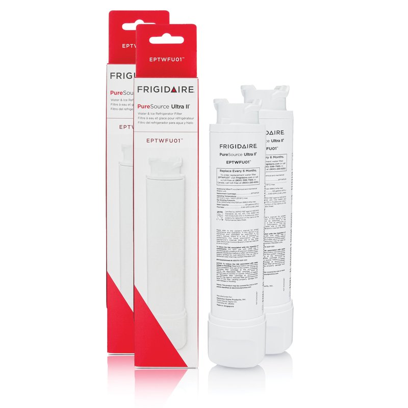 Frigidaire EPTWFU01 PureSource Ultra® II Refrigerator Water Filter Replacement | Set of 2