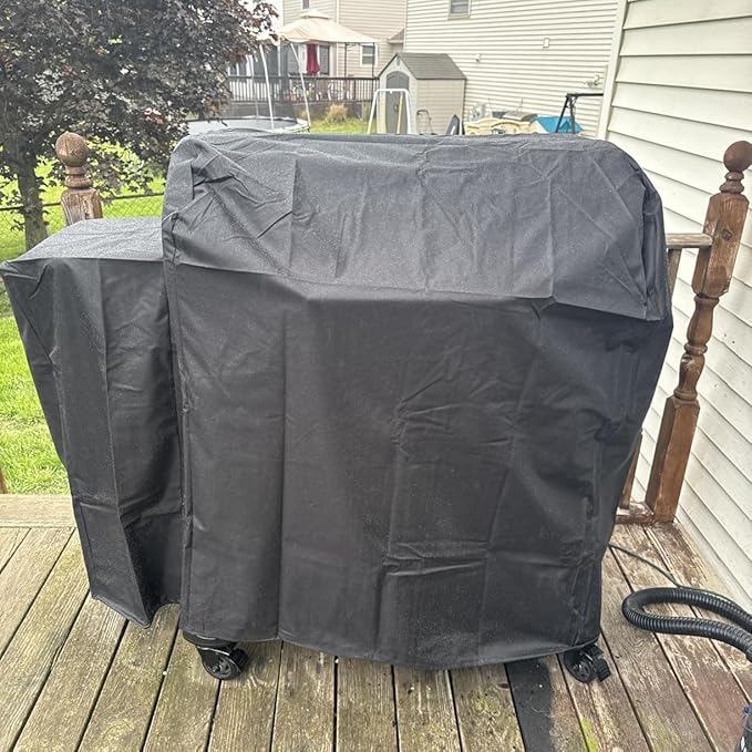 ZJYWSCH Grill Cover for Pit Boss Competition Series 1600 PB1600CS PB1600CS2, Pro Series 1600 Elite PB1600PS2 PB1600PSE Wood Pellet Grill Smoker 1600CS PitBoss Titan Grill Cover Waterproof