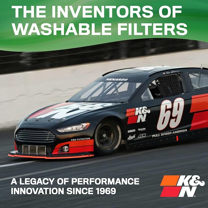 K&N 12X24X1 HVAC Furnace Air Filter, Lasts a Lifetime, Merv 13, the Last HVAC