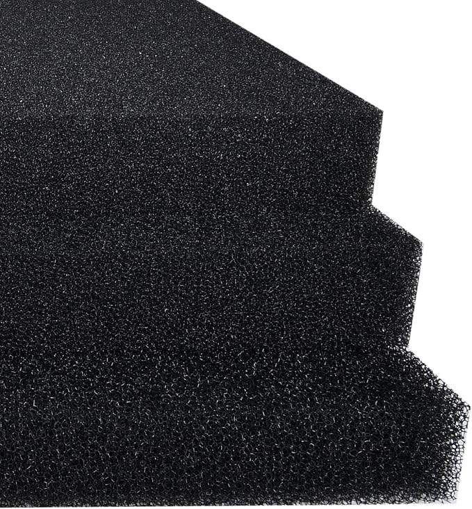 Hipanda 2 Pack Aquarium Bio Filter Sponge Pad 20"x20"x1.5", Bio Filter Media