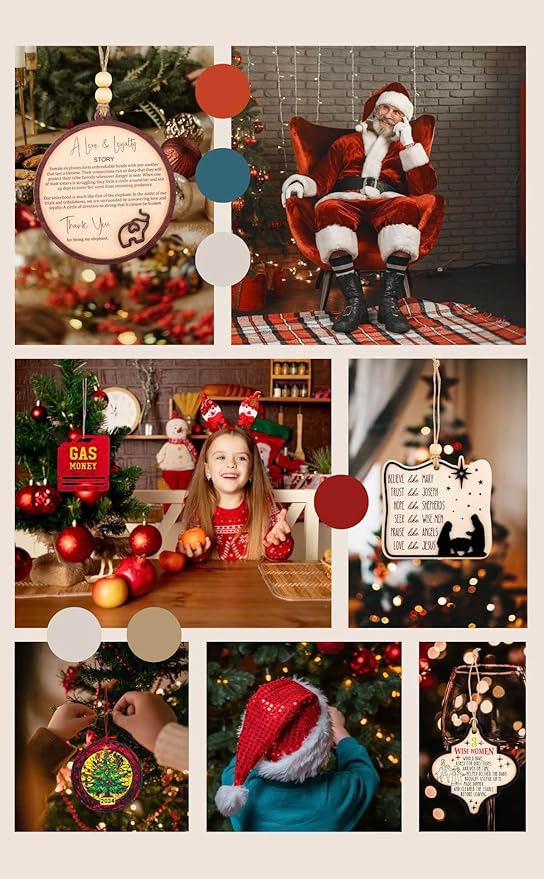 Christmas Ornament 2025 - Christian Christmas Ornaments - Religious Christmas Ornaments - Christmas Ornaments - Christian Christmas Decor - Christmass Decoration