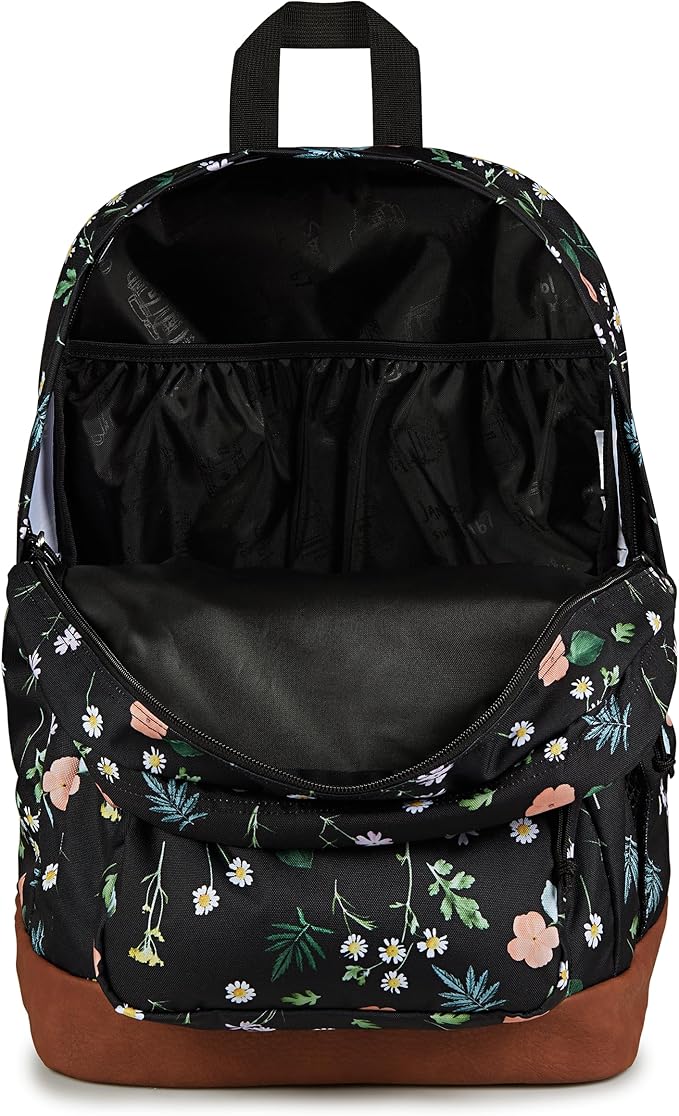JanSport Cool Backpack with 15-inch Laptop Sleeve, Large Computer Bag Rucksack with 2 Compartments, Ergonomic Straps, Bewitched Blooms