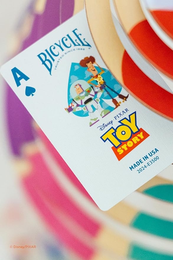 Bicycle Disney Toy Story Inspired Playing Cards, Featuring Woody, Buzz Lightyear, and More!