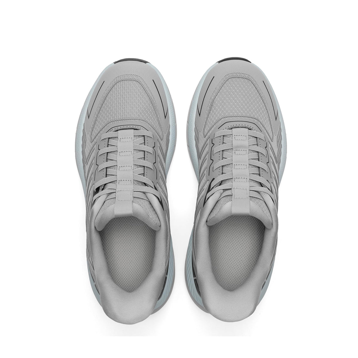 ALLSWIFIT Women's Slip On Walking Shoes Running Comfortable Tennis Breathable Non Slip Athletic Gym Workout Cross Training Fashion Sneakers,Size 9,Grey,SARR034W