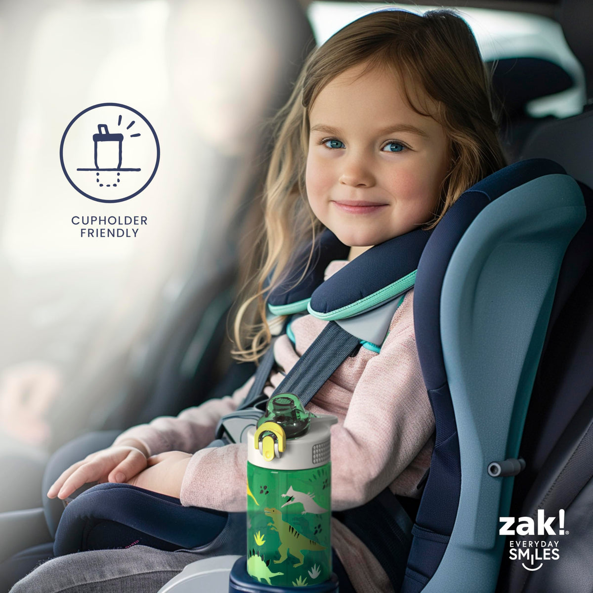 Zak Designs PAW Patrol Sage Kids Water Bottle For School or Travel, 16oz Durable Plastic Water Bottle With Straw, Handle, and Leak-Proof, Pop-Up Spout Cover, 2-Pack Set Chase & Friends
