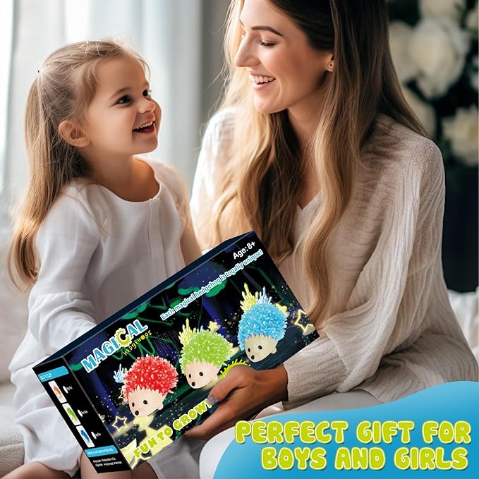 sdaymol Crystal Growing Kit,Science Kits for Kids Age 8-12,DIY Science Experiments Lab Learning & Educational Toys,STEM Projects Toys Gifts for Boys & Girls Ages 8 9 10 12
