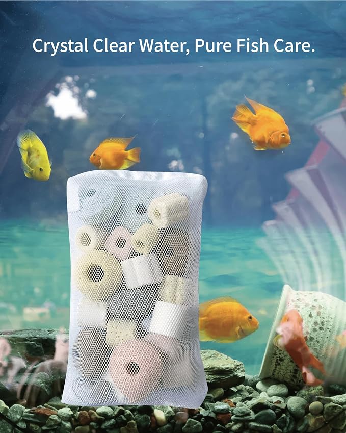 10 Pcs Aquarium Filter Media Bags