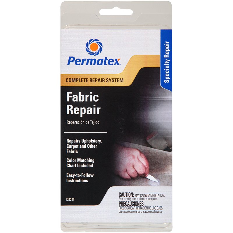Permatex 25247 Fabric Repair Kit, Single Unit, Gel