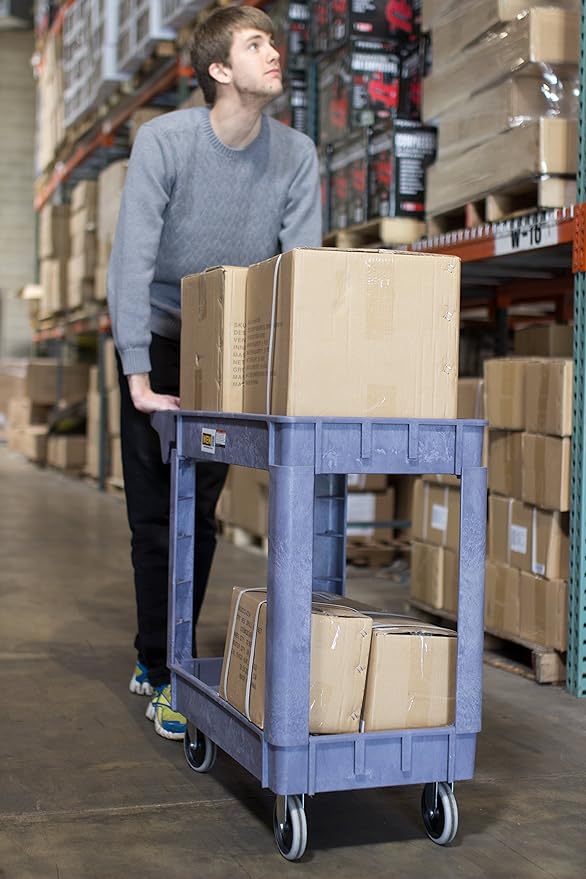 WEN Service Utility Cart, 500-Pound Capacity, 40 x 17-Inch