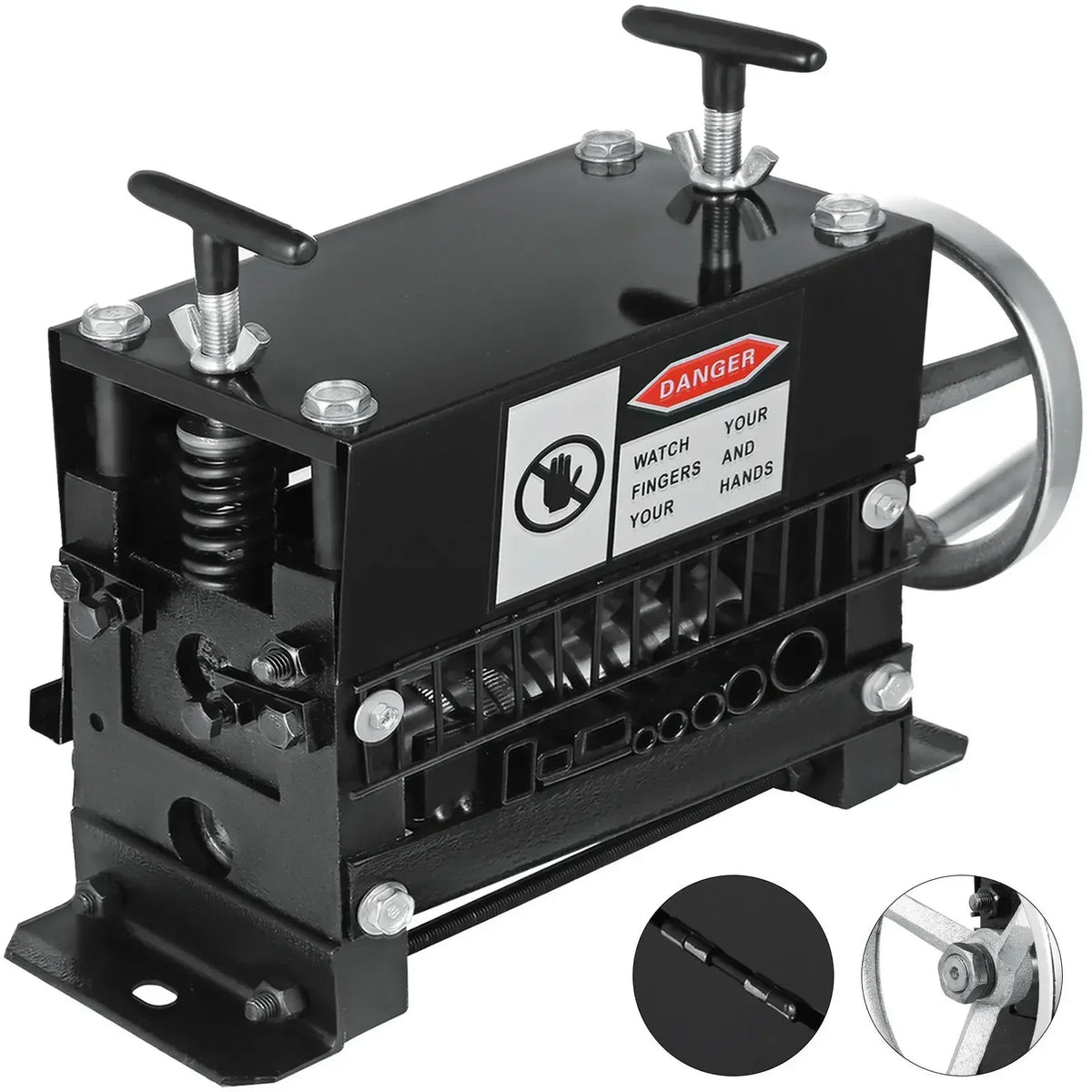 Manual Wire Stripping Machine Hand Cranked Wire Stripper 1-20mm 1.5-38mm 1-40mm for Stripping Cable Scrap Copper Recycle