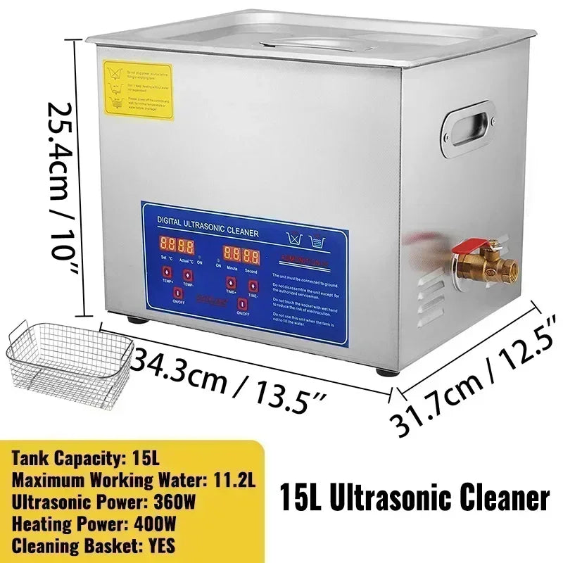 1.3L 2L 3L 6L 10L 15L 22L 30L Ultrasonic Cleaner Lave-Dishes Portable Washing Machine Diswasher Ultrasound Home Appliances