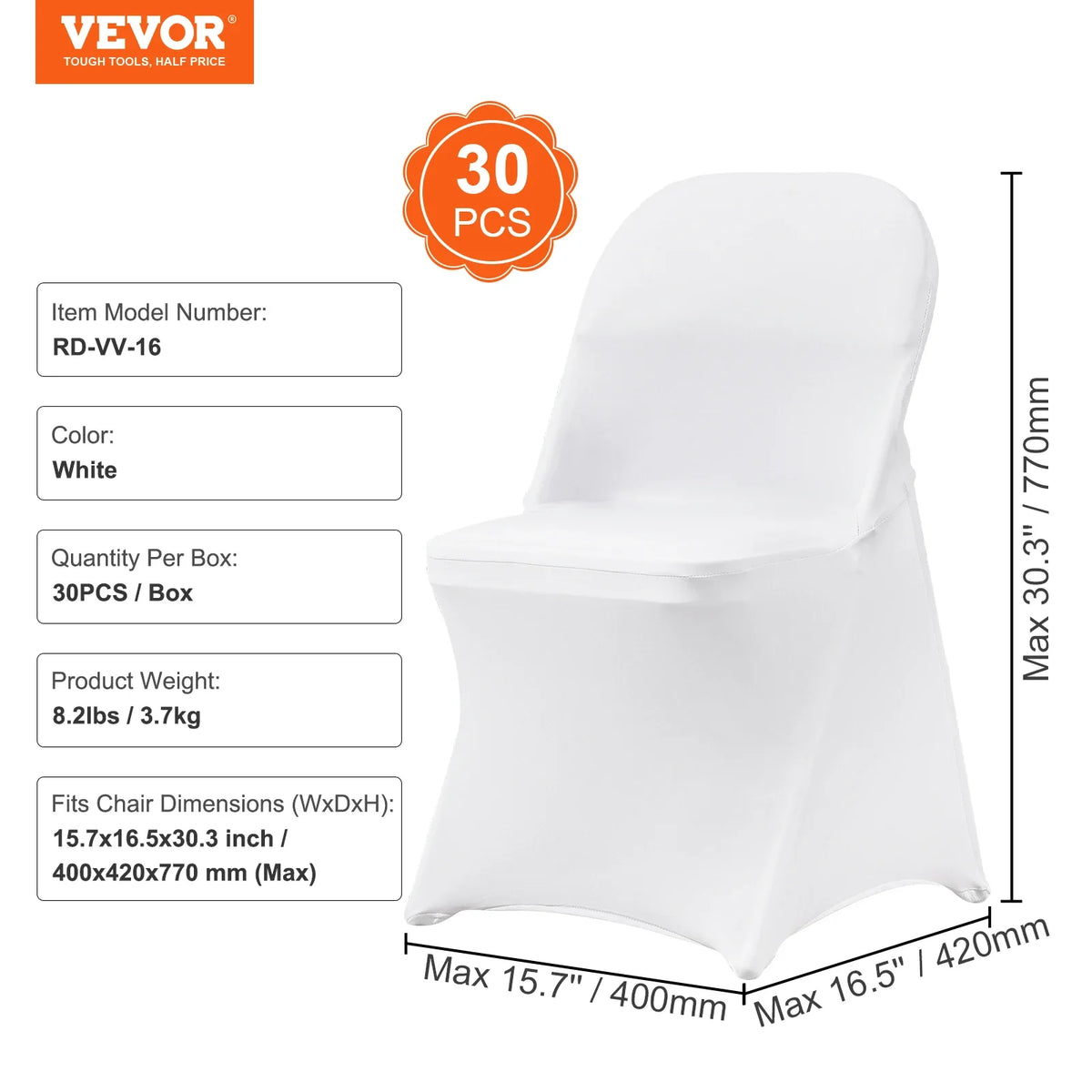 12-100Pcs Wedding Chair Covers Spandex Stretch Slipcover for Restaurant Banquet Hotel Dining Party Universal Chair Cover