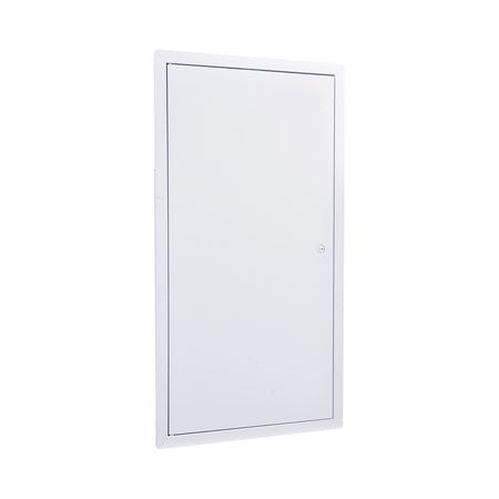Access Panel for Drywall, 25.3 x 13.3 in Galvanized Steel Access Door, Easy Install Hinged Service Panel with Screwdriver Latch, for Ceiling Plumbing Electrical, 12.4 x 24.4 in Cutout Size White