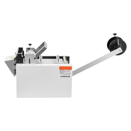 Auto Heat-Shrink Tube Cutter, Cable Pipe Cutting Machine with 1mm-85mm Cutting Width, 0.1mm-99999.9mm Length, Automatic Tube Cutter for Heat Shrink Tube, Fiberglass Tube, Cable, Yellow Wax Tubes
