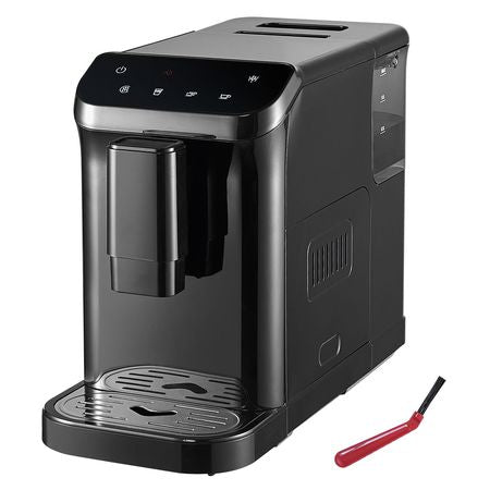 Automatic Espresso Machine - Built-In Grinder, 15 Bar Auto Coffee Machine with 15-Level Grinding Settings, Professional Espresso Coffee Maker with 1.5L Water Tank and 180g Bean Hopper
