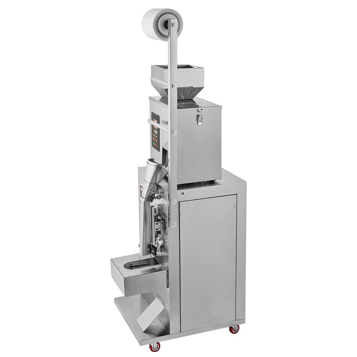 Automatic Particle Packaging Machine, 0.002-0.22lbs/1-100g, Multi-Function Pouch Powder Sachet Weighting Filling Packing Machine, Powder Filler Machine for Tea Seeds Grains Flour Beans Glitter