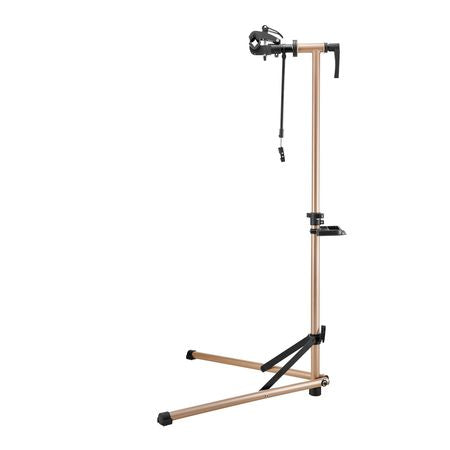 Bike Repair Stand, 88 lb Heavy-duty Bicycle Work Stand with 41.3-59.8 in Adjustable Height & Magnetic Tool Tray, Foldable Bicycle Maintenance Rack, Shop Home Mechanics for Mountain & Road Bike