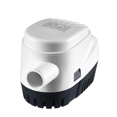 Bilge Pump, 1100GPH 12V Automatic Submersible Boat Bilge Water Pump with Float Switch, 1.1" Outlet Diameter, Small Boat Bilge Pump, Marine Electric Bilge Pump for Boats, Ponds, Pools, Basements