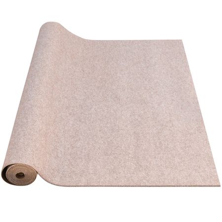 Boat Carpet, 6 ft x 18 ft Marine Carpet for Boats, Waterproof Light Brown Carpet with Marine Backing Anti-Slide Marine Grade Boat Carpet Cuttable Easy to Clean Patio Rugs Deck Rug