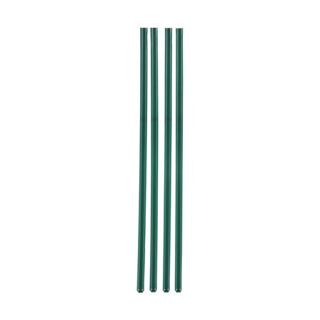 Bottom Locking Privacy Slats, Single-Wall Vertical Bottom-Locking Slats for Chain-Link Fence, High-Density HDPE Chain Link Slats Ideally Fit 5' High Fence for Garden, Farm, Sports Field(Green)