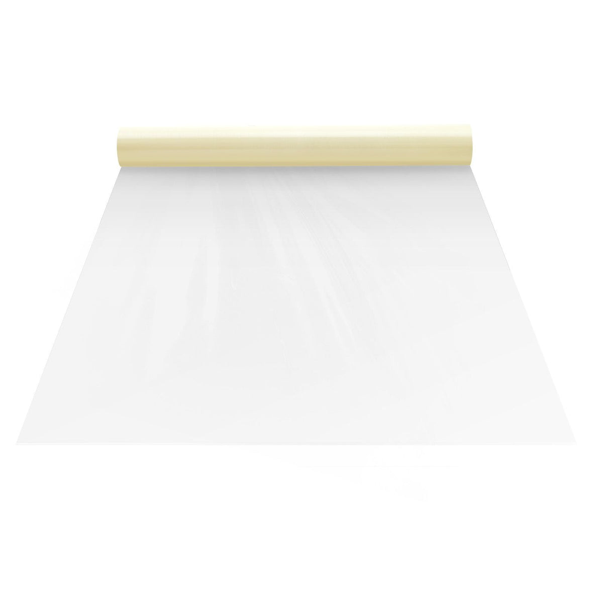 Carpet Protection Film, 24" x 100' Floor and Surface Shield with Self Adhesive Backing & Easy Installation, Polyethylene Adhesive Car Mat Protection Film Roll for Construction & Renovation