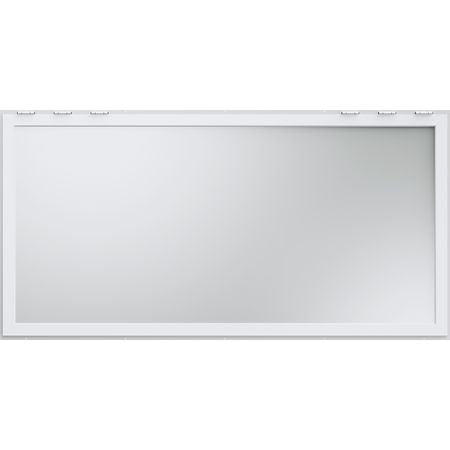 Concession Window 96"x48", Aluminum Alloy Food Truck Service Window with Awning Door & Drag Hook, Up to 85 Degrees Stand Serving Window for Food Trucks Concession Trailers, Glass Not Included