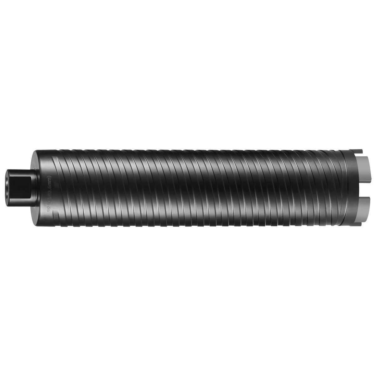 Core Drill Bit, 2.5" Wet/Dry Diamond Core Drill Bits for Brick and Block, Concrete Core Drill Bit with Pilot Bit Adapter and Saw Blade, 9.5" Drilling Depth, 5/8"-11 Inner Thread, Laser Welding