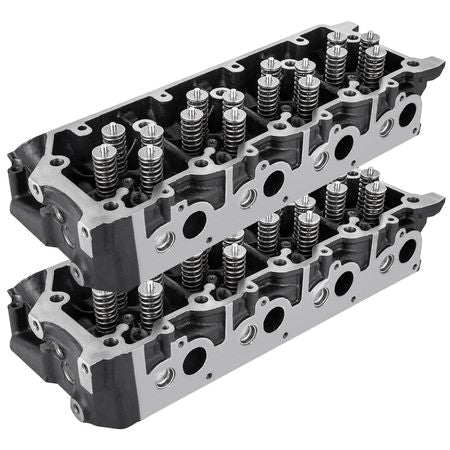 Cylinder Head Assembled, Engine Cylinder Head Assembly Replacement 6.4L, Cast Iron Cylinder Head Fit for 08-10 Ford F250 F350 F450 F550