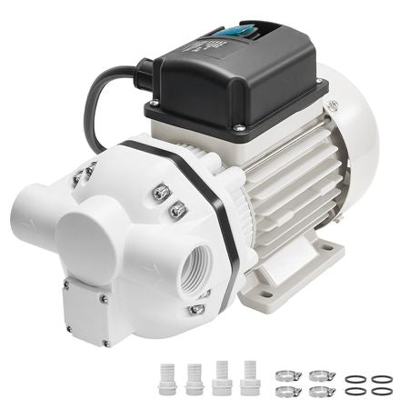 DEF Transfer Pump, 10.5 GPM, Diaphragm Irrigation Self Priming Electric Water Pump for Diesel Exhaust Fluid Automotive Urea Oil, 110V, 375W, 26.25 ft Lift, for Liquid Transportation Refueling