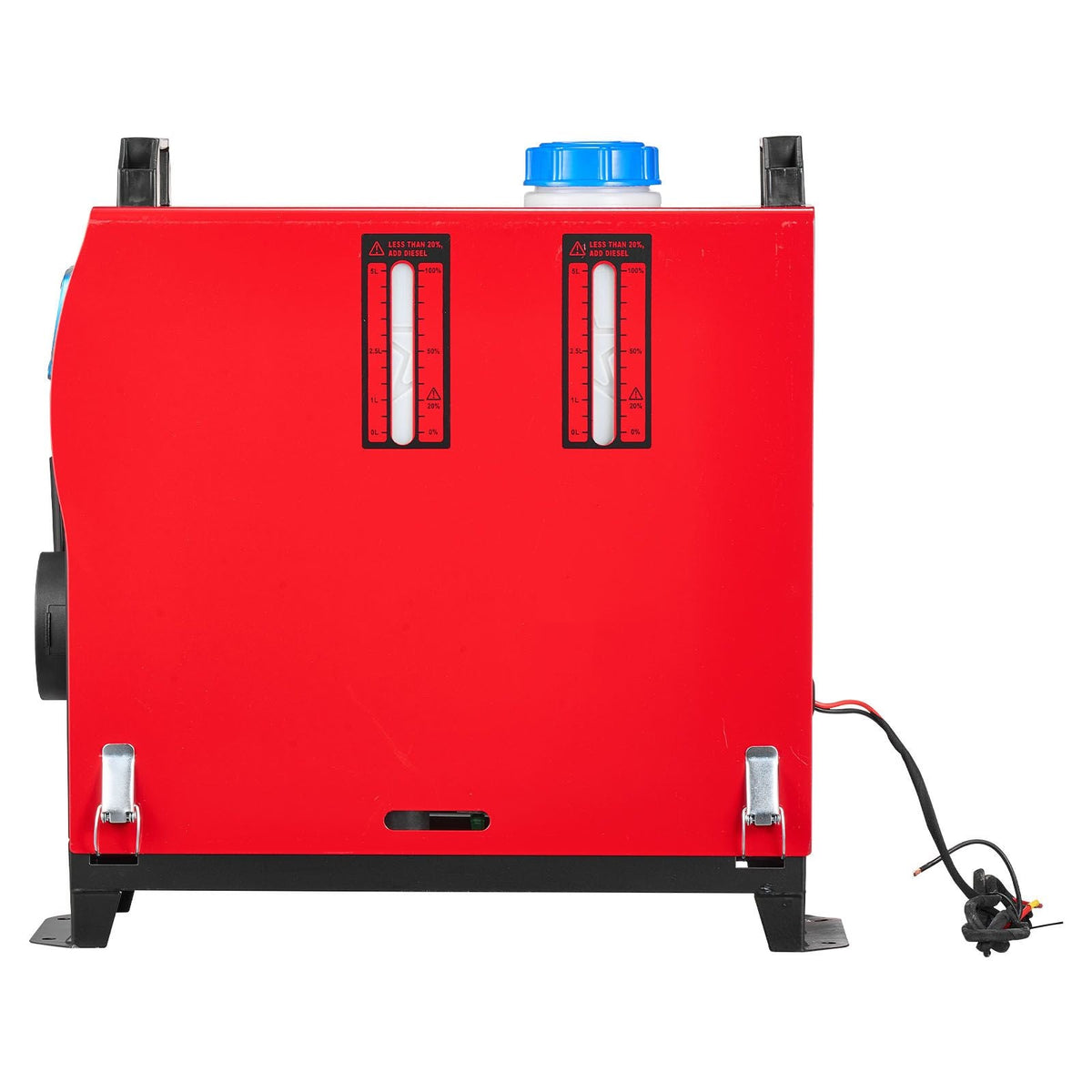 Diesel Air Heater, 8 kW DC12-24V, Fast Heating Diesel Parking Heater with Remote Control and Blue LCD Switch, Low Noise, Pre-Heating Function, for RV, Truck, Camper, Van, Boat and Trailer