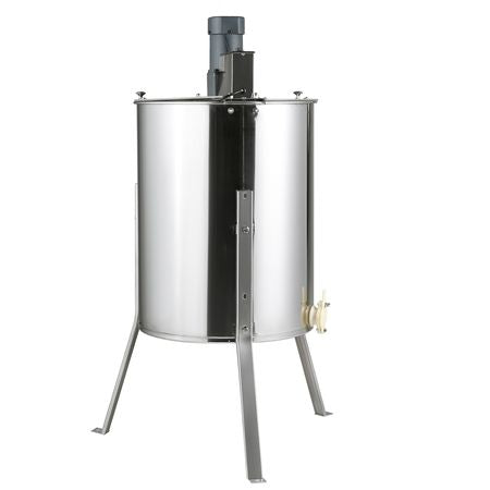 Electric Honey Extractor, 4/8 Frames Honey Spinner Extractor, Stainless Steel Beekeeping Extraction, Apiary Centrifuge Equipment with Height Adjustable Stand, Honeycomb Drum Spinner with Lid