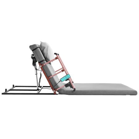 Electric Lifting Backrest for Bed, 300 lbs Capacity, 4-68° Adjustable Lifting Bed Backrest, with Folable Guardrail & Headrest, Machine Washable, Assist Pregnant Women Elderly Patient Handicap