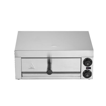 Electric Pizza Oven for Countertops, 12-inch, 1500W, with Temp Control & 0-60 Min Timer, Even Baking Technology & Easy Clean Crumb Tray, Ideal for Both Commercial & Home Kitchens