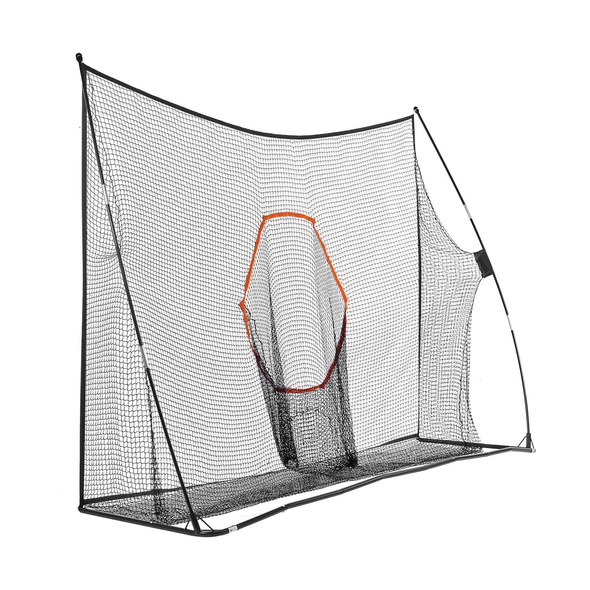 Golf Practice Hitting Net, Huge 10.8x7ft Golf Net, Personal Driving Range for Indoor Outdoor Use, Portable Home Golf Aid Net with Target/Fiberglass Frame/Carry Bag, Gift for Men, Golf Lovers