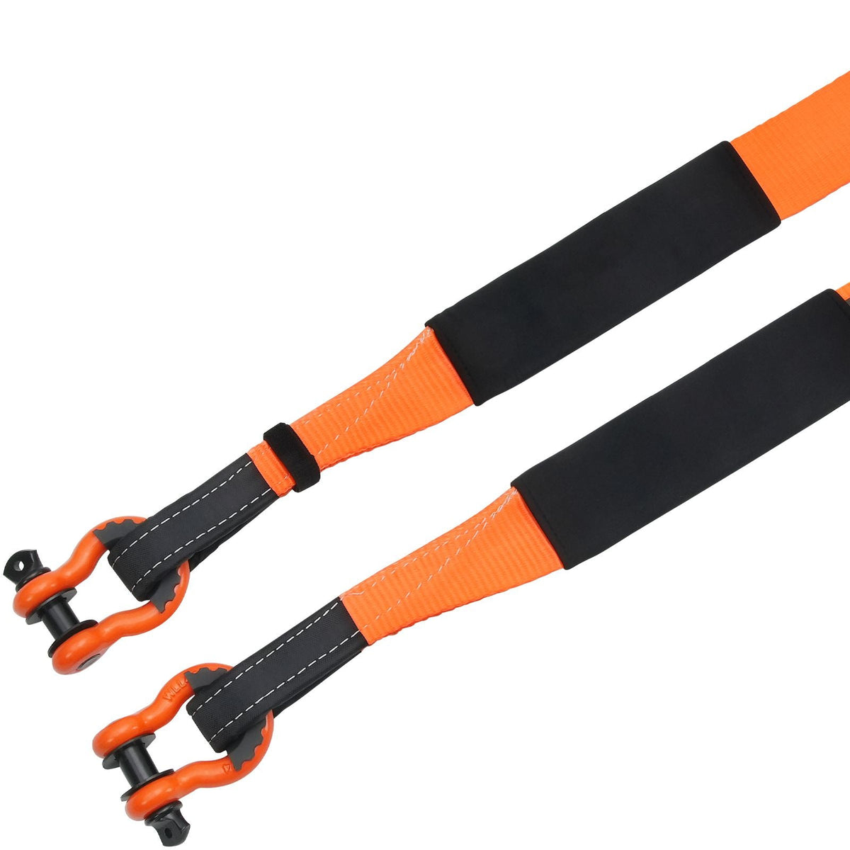 Heavy Duty Tow Strap Recovery Kit 3" x 30 ft (MBS-36,000 lbs) Tree Saver Winch Strap, Triple Reinforced Loop & Protective Sleeves & Storage Bag , 3/4" D-Ring Shackles, for Truck Jeep SUV ATV