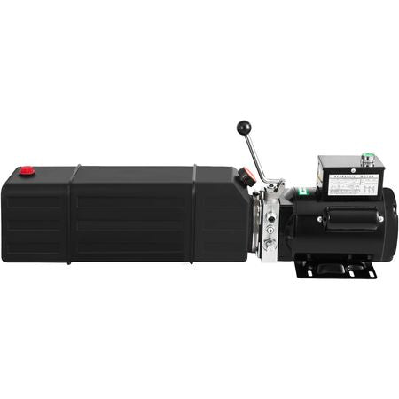 Hydraulic Pump 15 Quart Hydraulic Motor Hydraulic Lift Single Phase Car Lift 3450 RPM Dump Trailer 208-230 Volt Portable Car Lift 2 Horsepower Auto Lift Vehicle Lift Portable Power Press