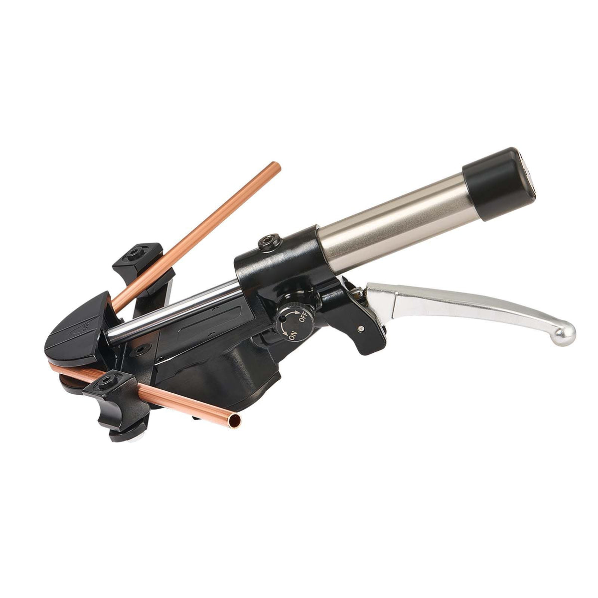 Hydraulic Tubing Bender Kit, 1/4 to 7/8 Inch, Copper Tube Pipe Bender, Forward/Reverse HVAC Bending Tool Set, with 7 Aluminium Alloy Dies, for HVAC Air Conditioning Refrigeration Auto Repair