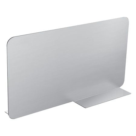 Ice Bin Partition, 15.2 x 5.55 Inch, Stainless Steel Divider for 19 Inch Bar Ice Bins, Stable Bottom Support & Easy to Clean, Food Grade 304 Stainless Steel for Kitchen, Bar, Restaurant, Pub