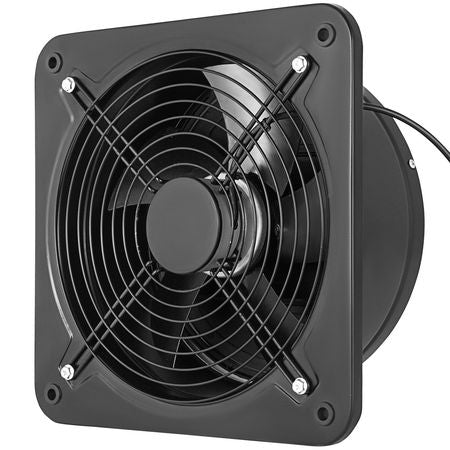 Industrial Ventilation Extractor Metal Axial Exhaust Commercial Air Blower Fan 300mm