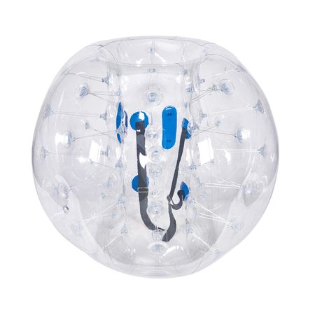 Inflatable Bumper Ball 1-Pack, 4FT/1.2M Body Sumo Zorb Balls for Teen & Adult, 0.8mm Thick PVC Human Hamster Bubble Balls for Outdoor Team Gaming Play, Bumper Bopper Toys for Garden, Yard, Park