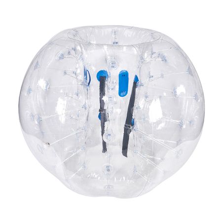 Inflatable Bumper Ball 1-Pack, 5FT/1.5M Body Sumo Zorb Balls for Teen & Adult, 0.8mm Thick PVC Human Hamster Bubble Balls for Outdoor Team Gaming Play, Bumper Bopper Toys for Garden, Yard, Park