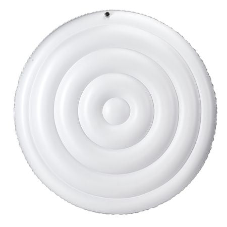 Inflatable Hot Tub Cover, 5.4 Ft Round Hot Tub Cover Protector, Insulated Spa Covers for Inflatable Hottub, Weatherproof and Waterproof Energy Saving Lid for Outdoor Use, White