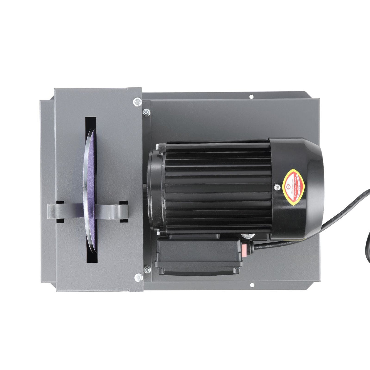 Lawn Mower Blade Sharpener, 2/3HP 500W Lawnmower Blade Grinder with 7-inch Ceramic Grinding Wheel, Powerful Bench Mower Sharpening Machine for High/Low Lift Blades, Gator Blades, Flat Blades